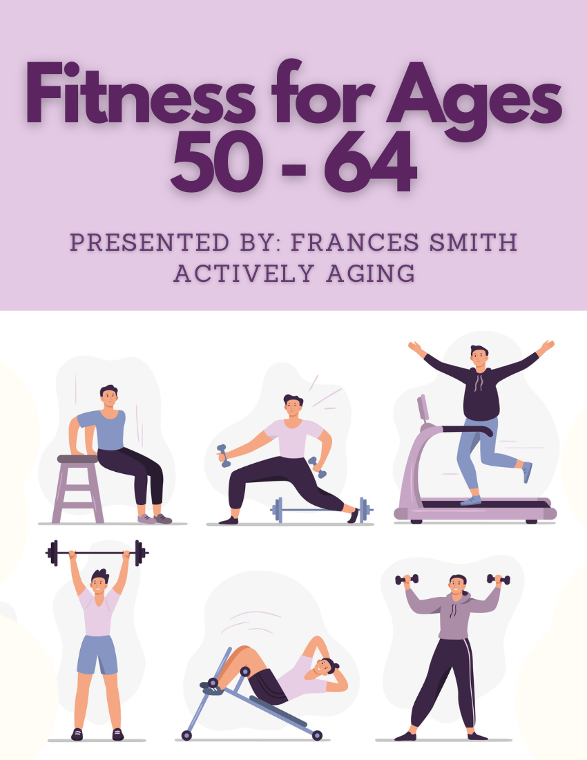 Fitness for Ages 50-64 Webinar