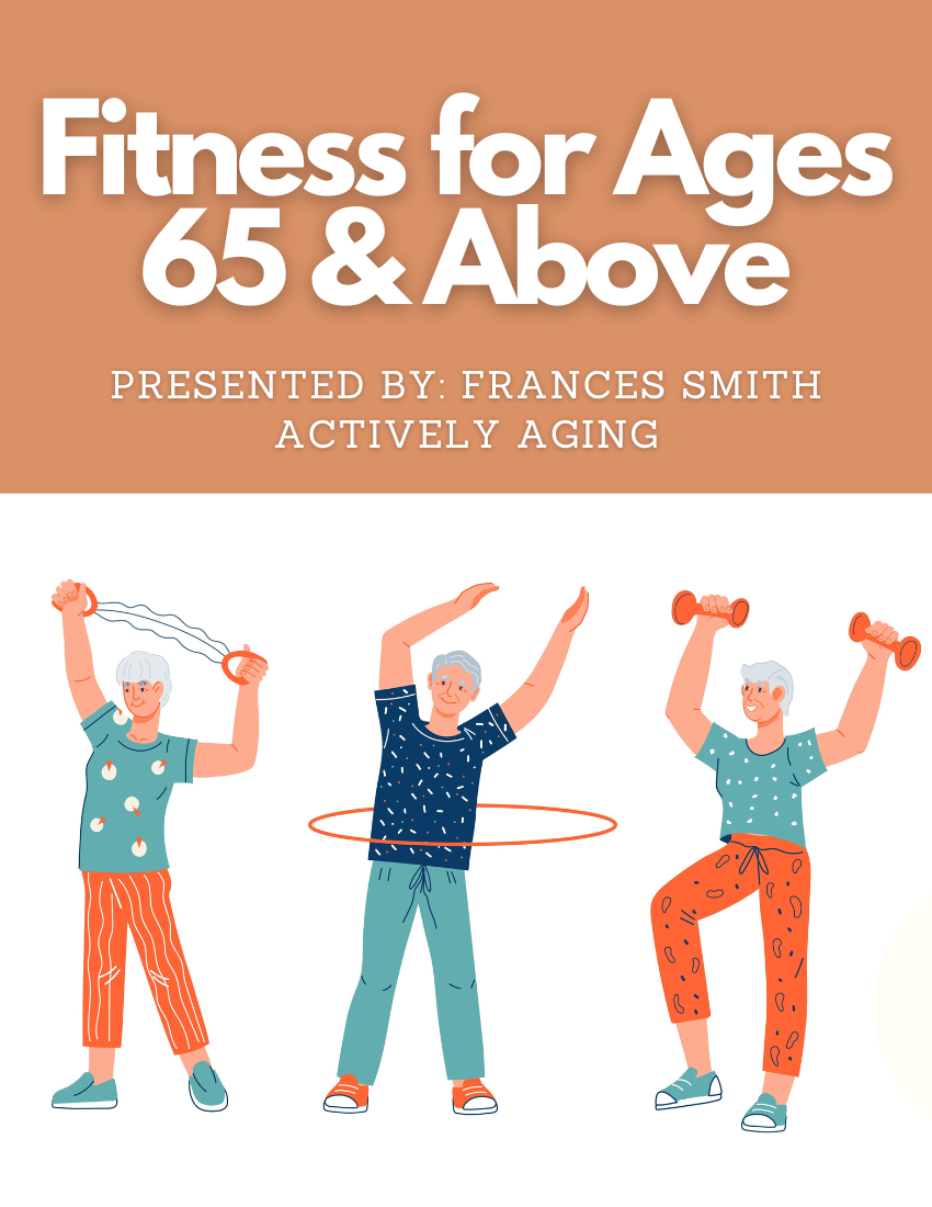 Fitness for Ages 65 and Above Webinar
