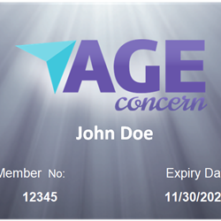Replacement Age Concern Affiliate Card