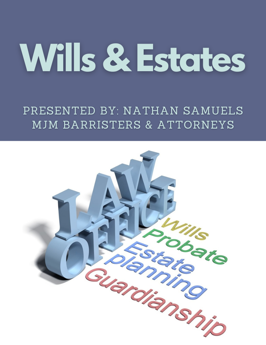 Wills & Estates Webinar